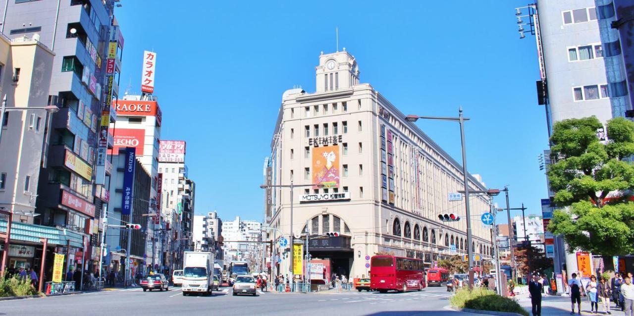 Sakura Cross Hotel Ueno Iriya Tokio Exterior foto